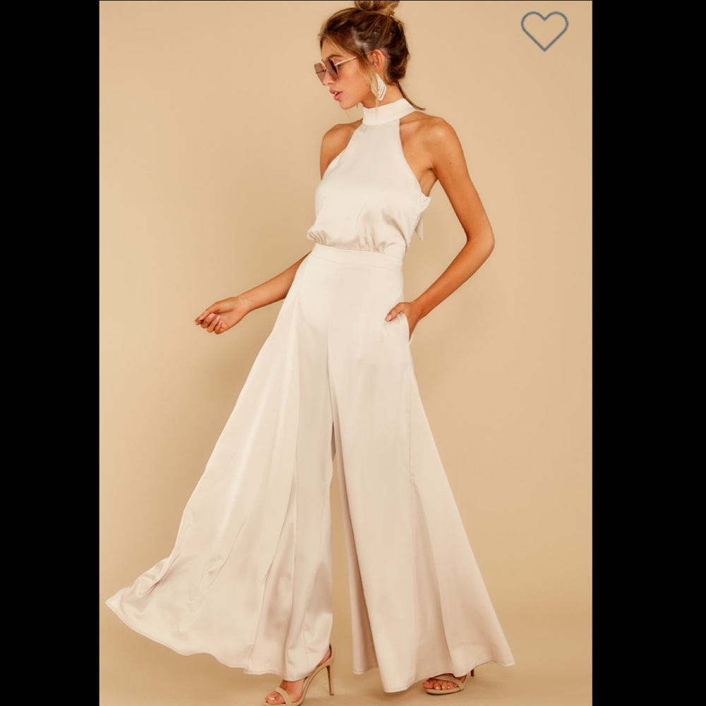 Champagne jumpsuit
